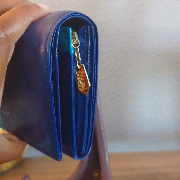 Vintage Yves Saint laurent Two-tone Bi-Fold Wallet - Picture 5 of 15